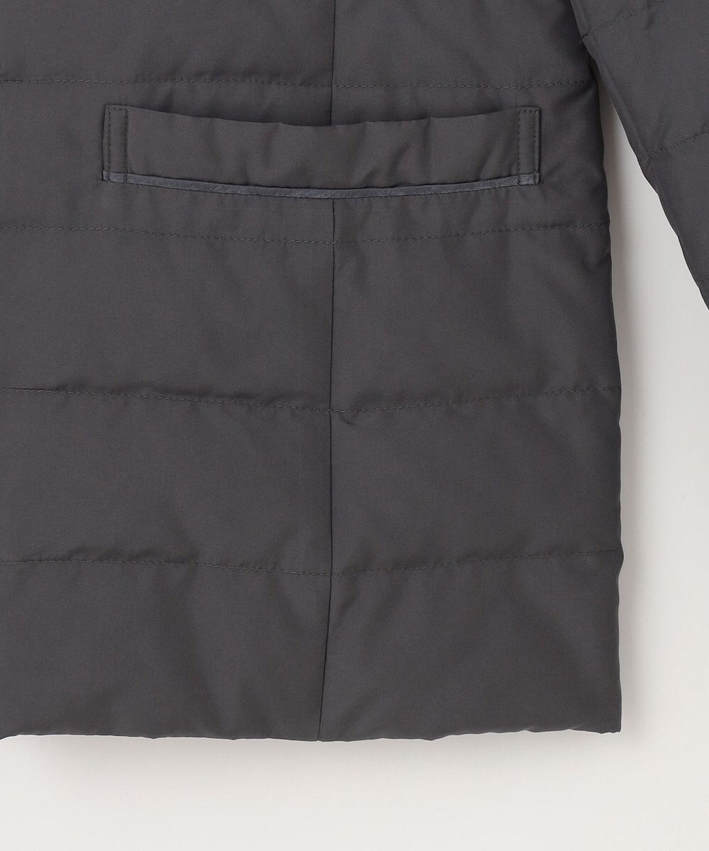 自由区 【カタログ掲載】ライトダウンリバーシブルノーカラー ジャケット 