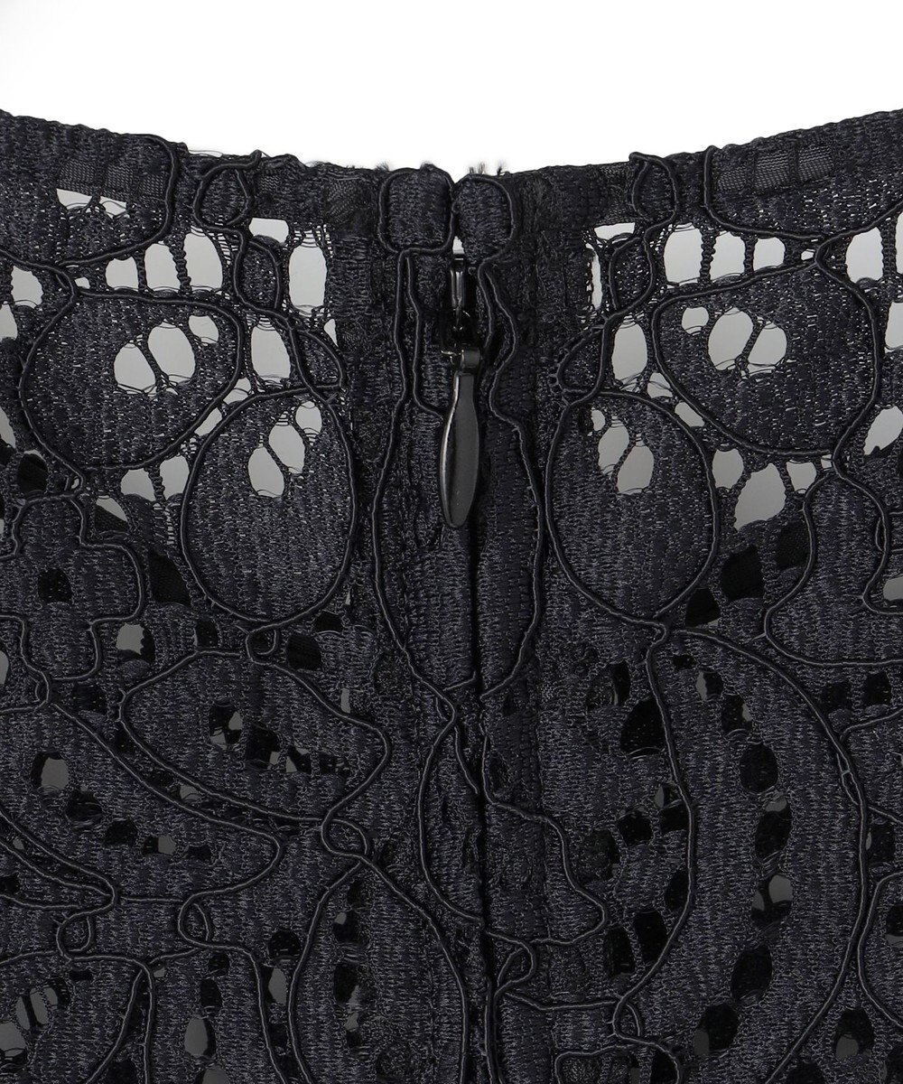 ICB L 【洗える】 ナイロンコードレース ブラウス 