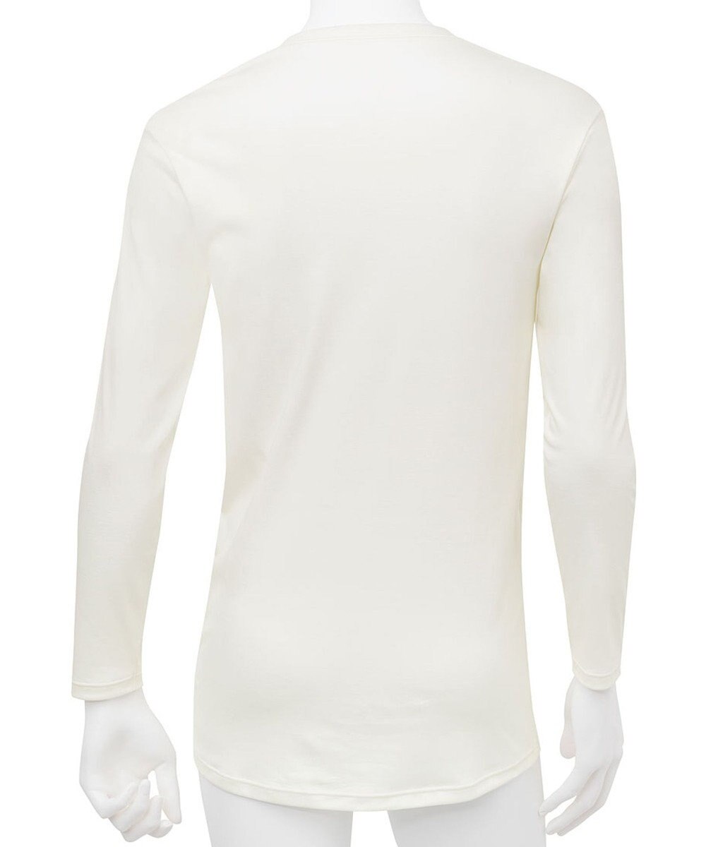 WACOAL MEN WACOAL MEN あったかインナー Vネック 8分袖 綿100％ 保温性 やわらかさが続く 静電気が起こりにくい 毛玉になりにくい 後裾長め設計 インナー WL6103 /ワコールメン 