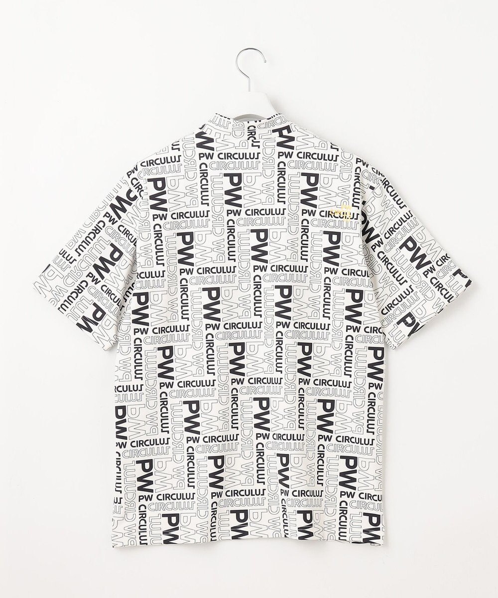 PW CIRCULUS 【UVカット / 吸水速乾 / 伸縮性抜群】【MEN】ＰＷロゴ＆チェックモックT 