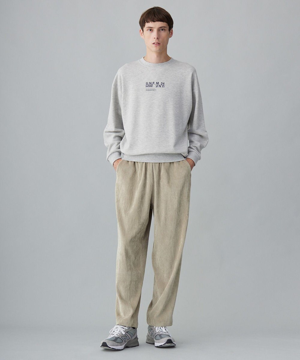 UNFILO MENS 【男女兼用】グラフィックプリント スウェットTEE [24年秋冬商品] 
