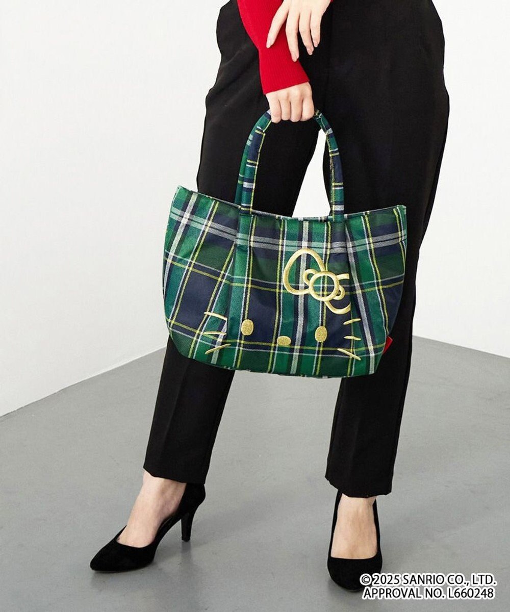 ROOTOTE 8463【サンリオ】IP.デリ.チェック.ハローキティ-A 