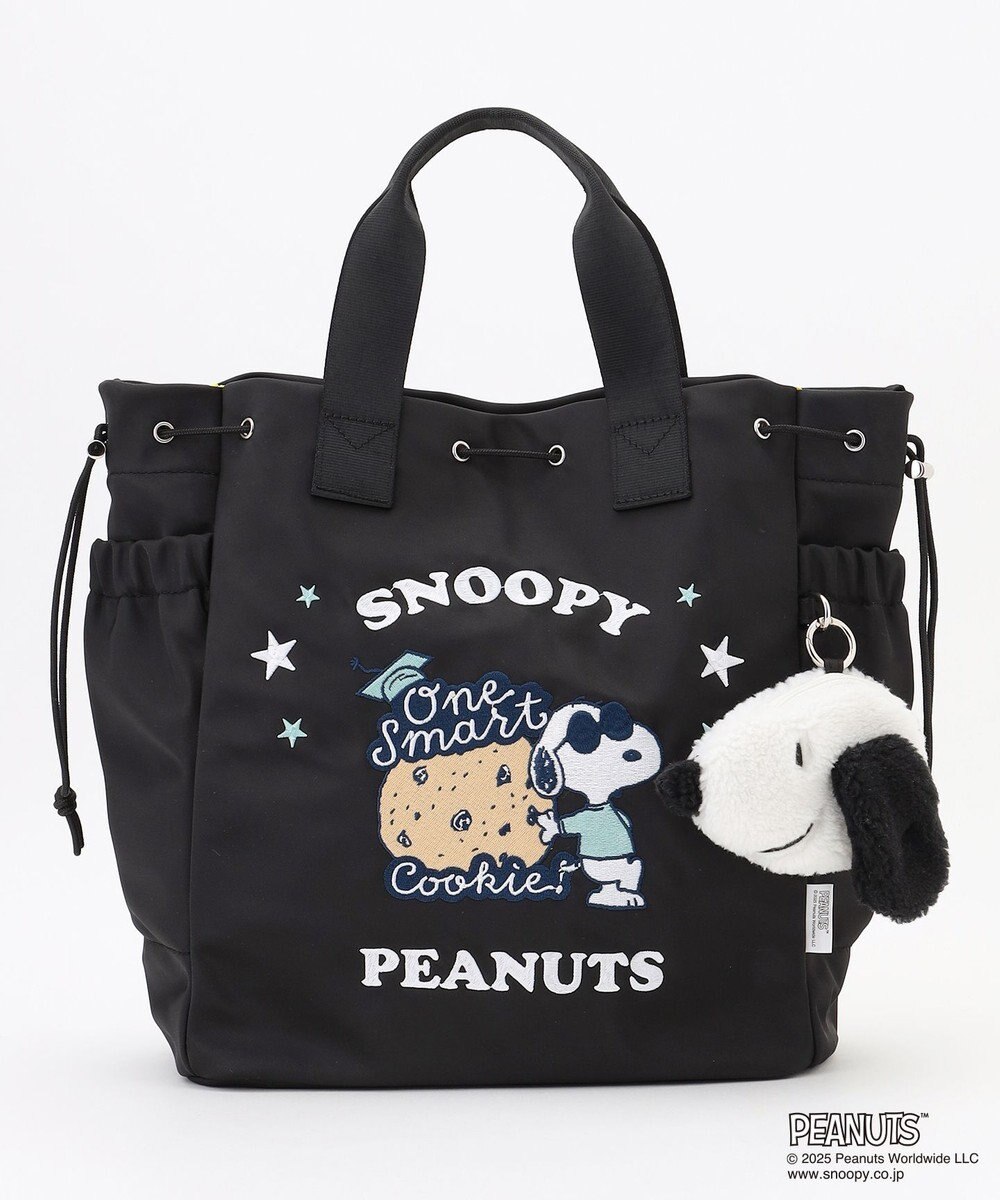Y'SACCS SNOOPYデザイン 2way巾着トート(クッキー） 
