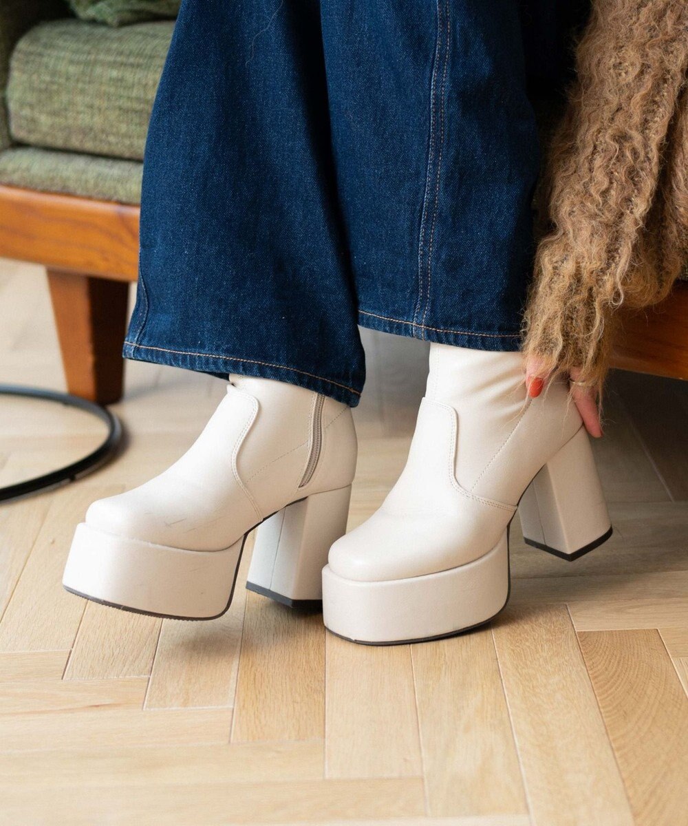 WEGO ストーム付きストレッチショートブーツ 