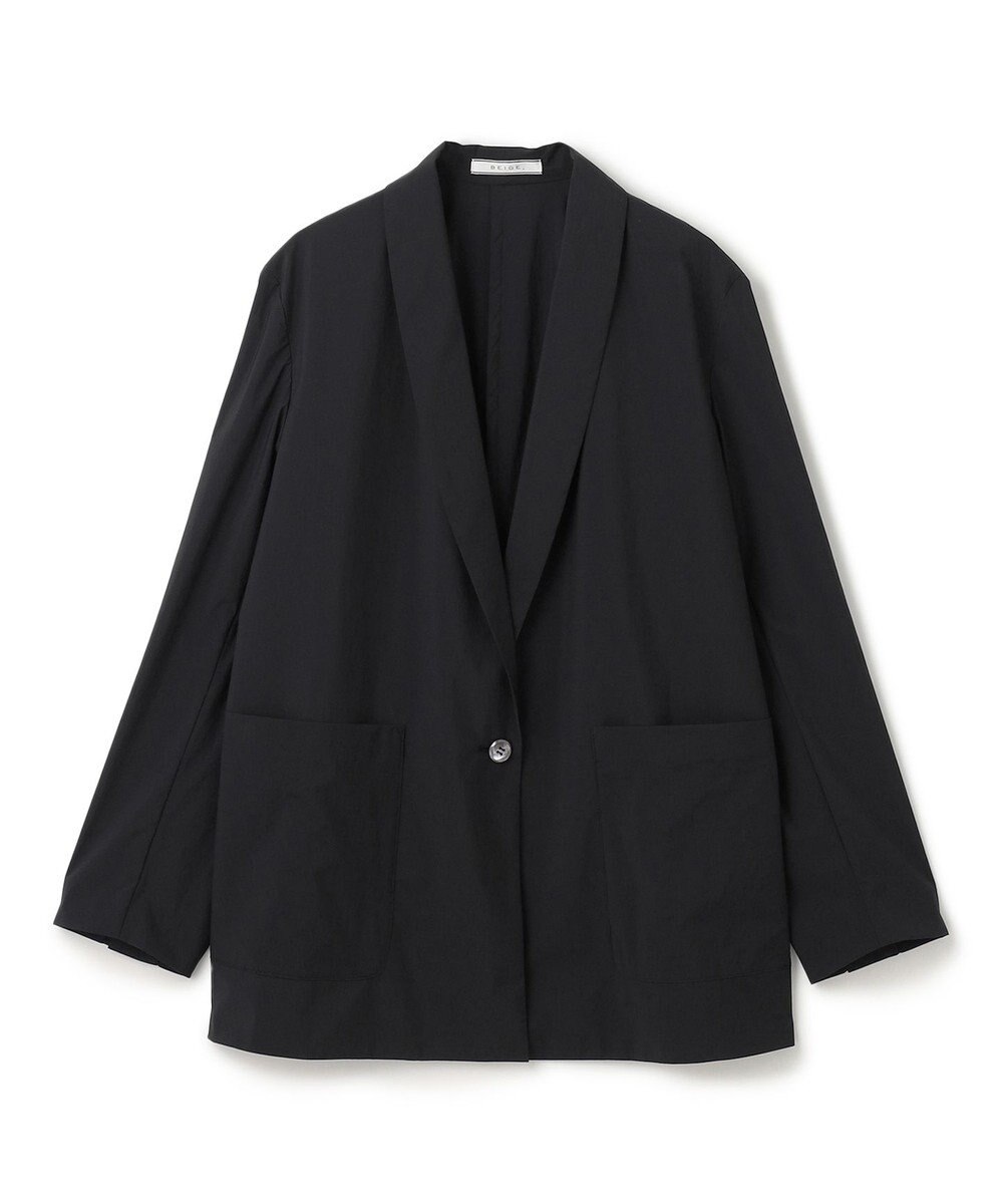 BEIGE， 【洗える/セットアップ対応】SPIGA / ショールカラーライトジャケット 