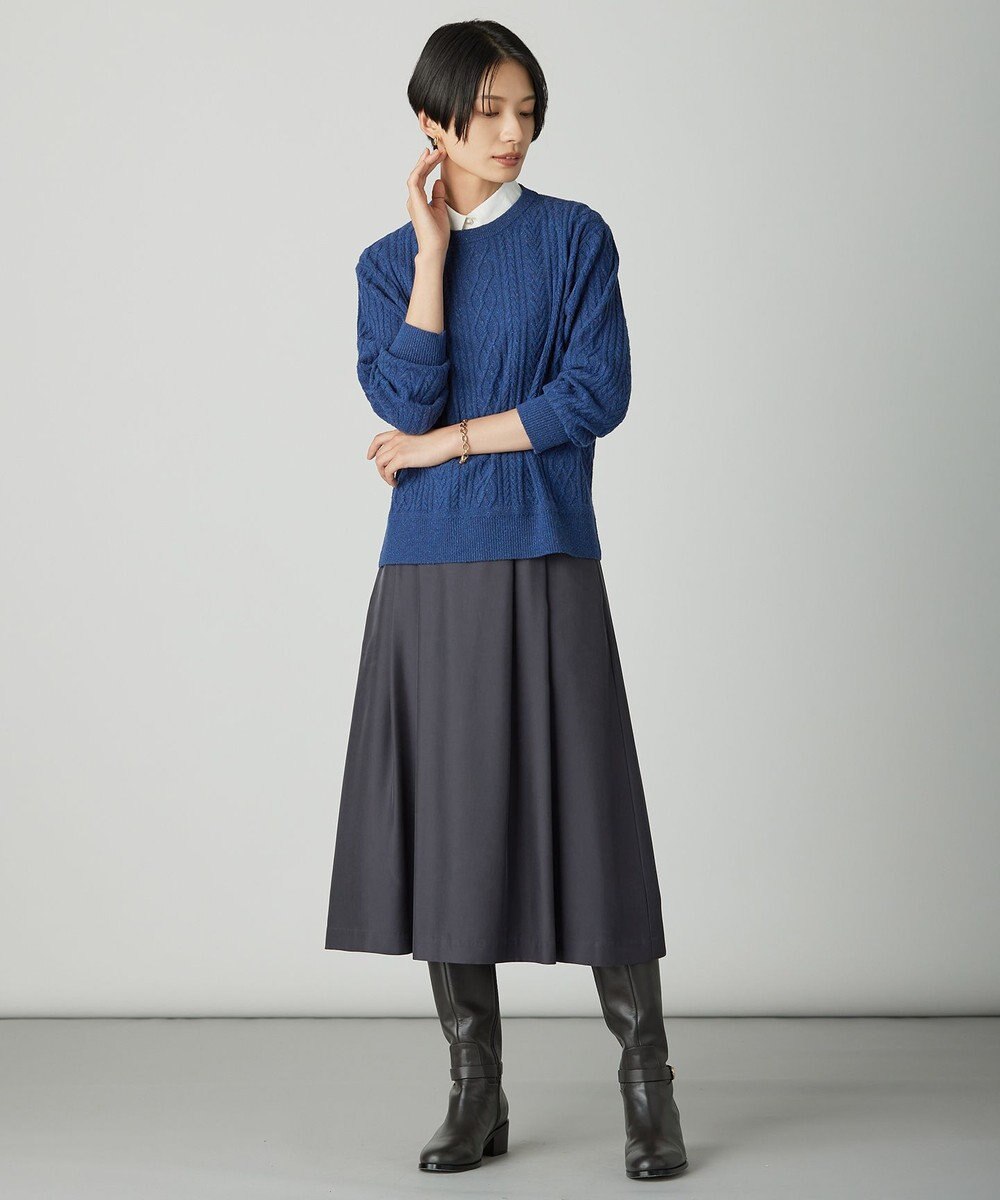 J.PRESS LADIES パールボタン デコカラー 付け襟 