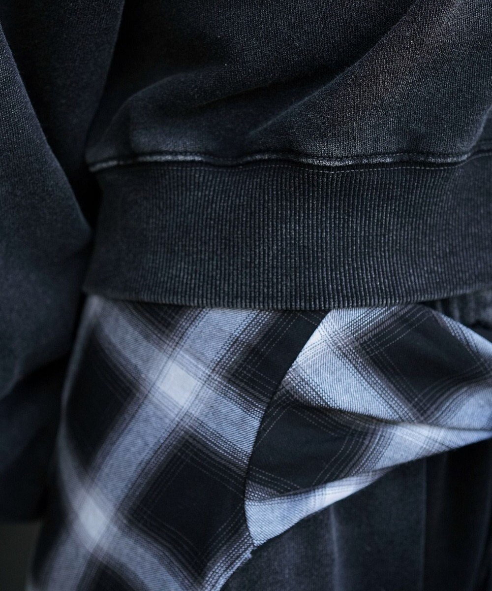 WEGO ドッキングオフショルショートスウェット 