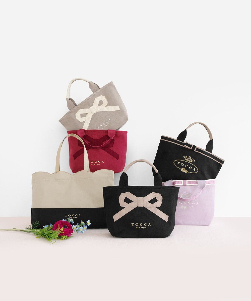 TOCCA 【選べる2種類のデザイン！】MEMORIES OF TOCCA CANVAS TOTE トートバッグ 