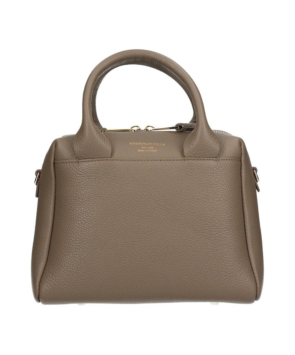 INTER-CHAUSSURES 【CHRISTIAN VILLA】ベーシックレザーハンドバッグ 