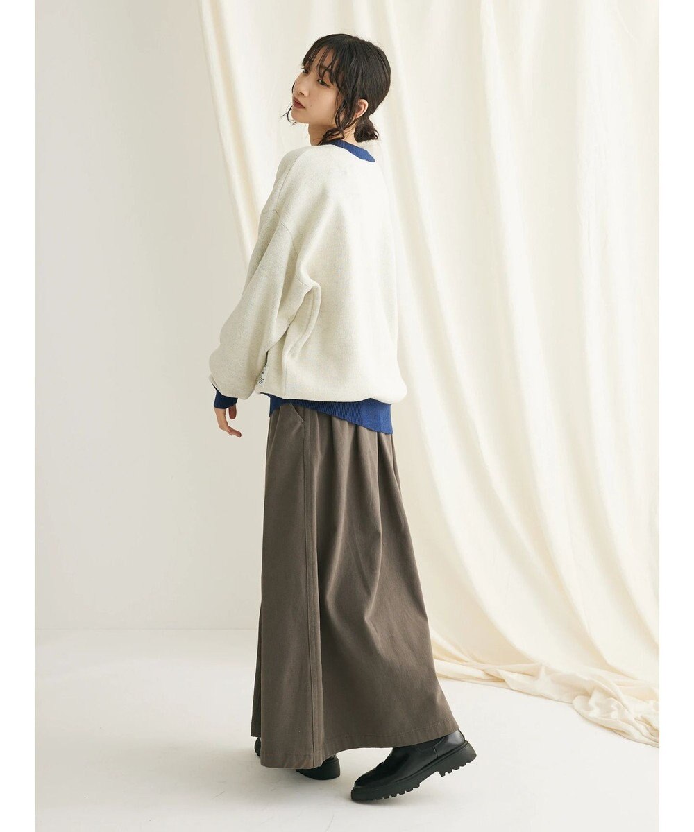 CRAFT STANDARD BOUTIQUE 綿ピーチカーゴスカート 