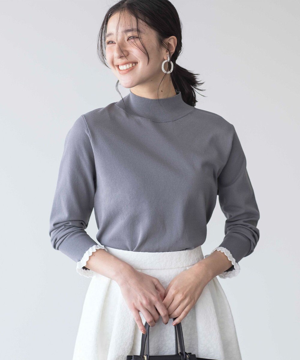 組曲 【2SET・WEB限定】パールボタン配色フリルツイン セット 