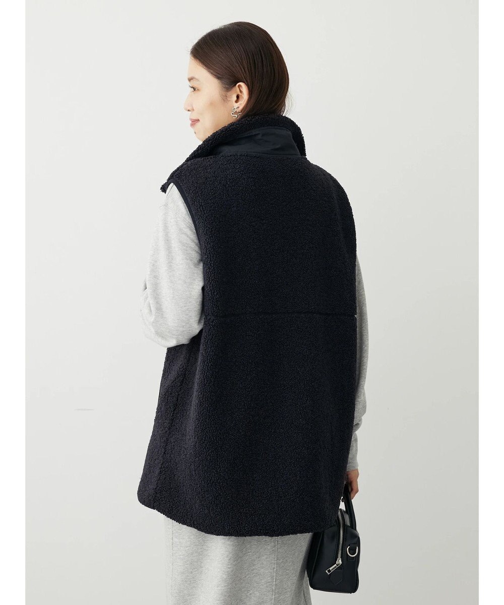 Green Parks ボアミドル丈ベスト 