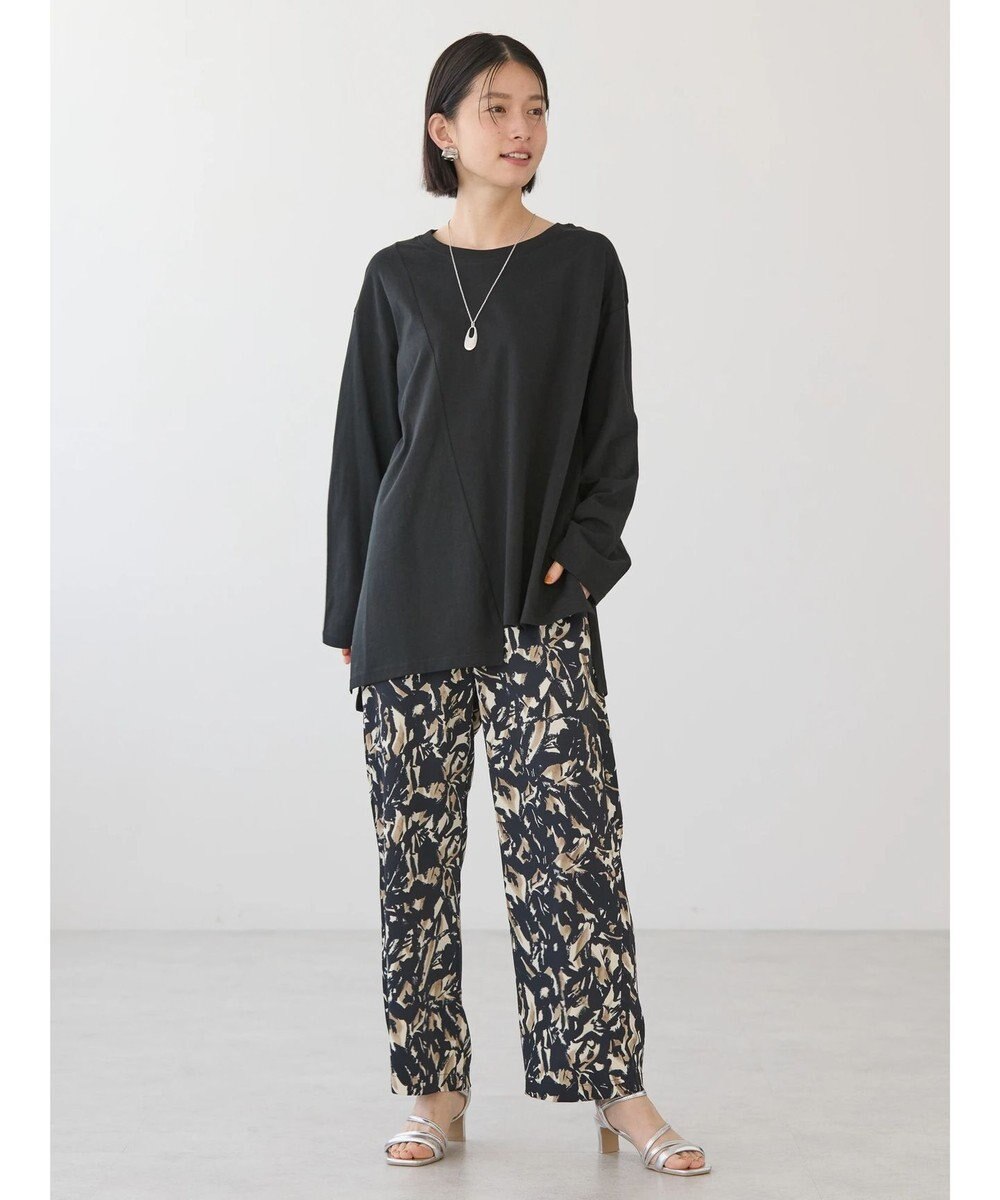 AMERICAN HOLIC アシンメトリー切替カットチュニック 