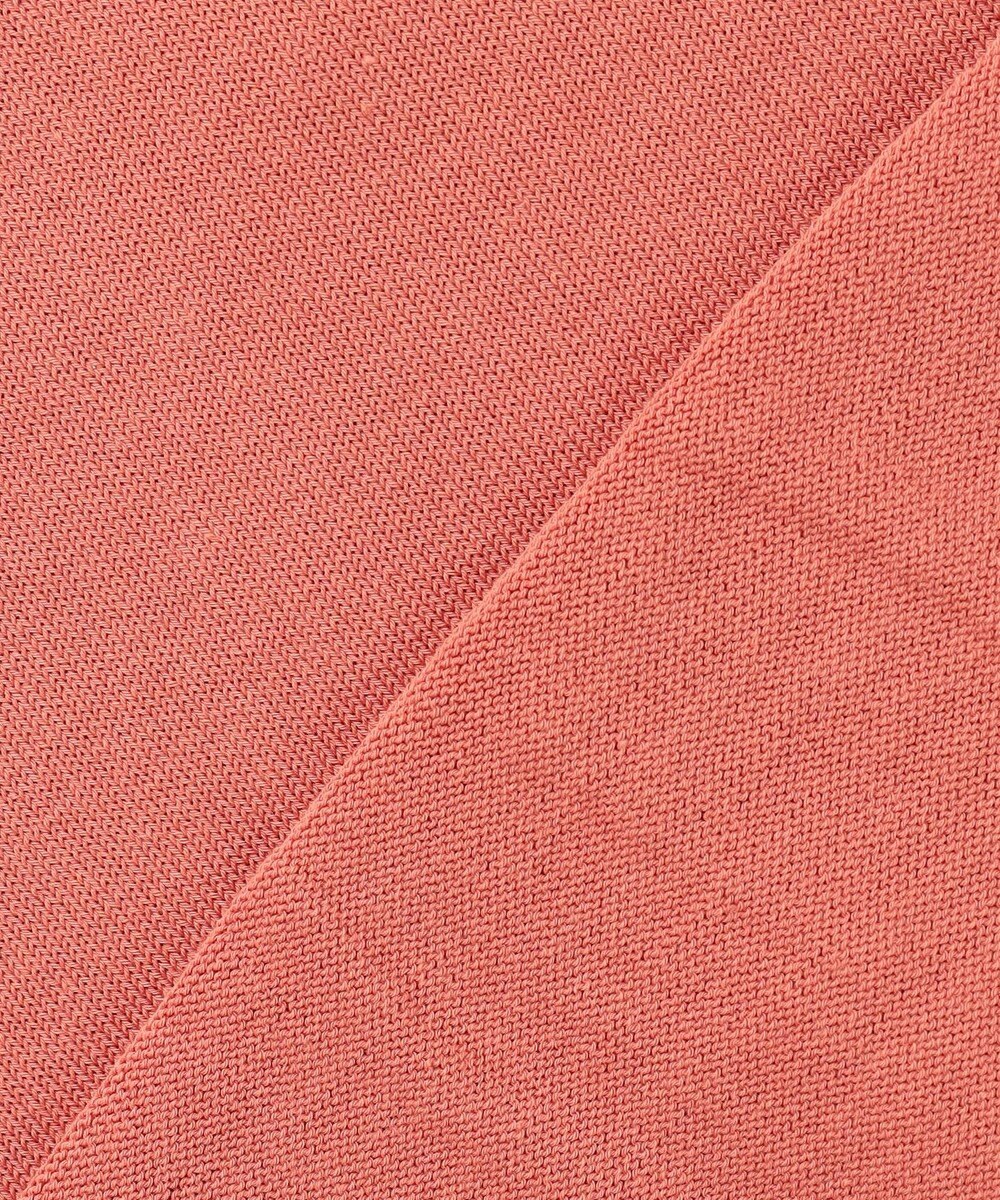 J.PRESS LADIES BASIC HT COTTON クルーネック カーディガン 