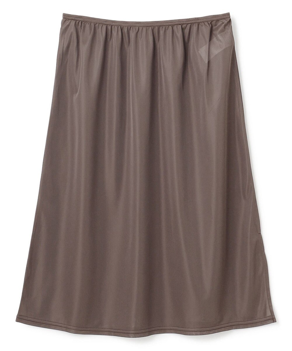 UNFILO L リネンレーヨン ノースリーブワンピース 