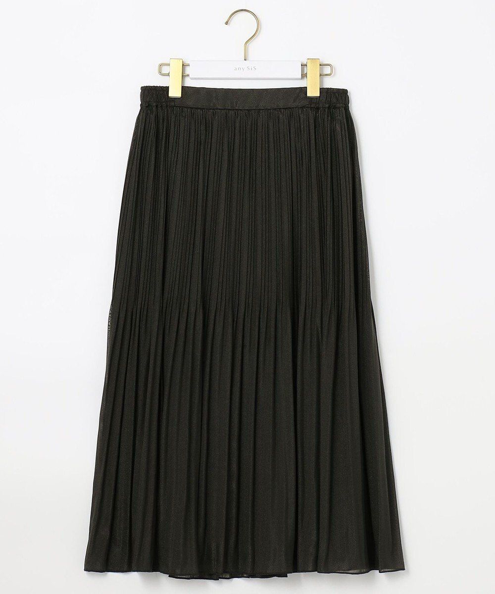 ANY SIS シャイニープリーツ スカート 