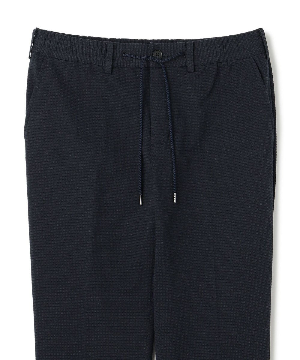 JOSEPH HOMME 新素材【通気性/ストレッチ】グリットタックジャージー / ドロスト付きテーパードパンツ PEGG CONVERTIBLE 