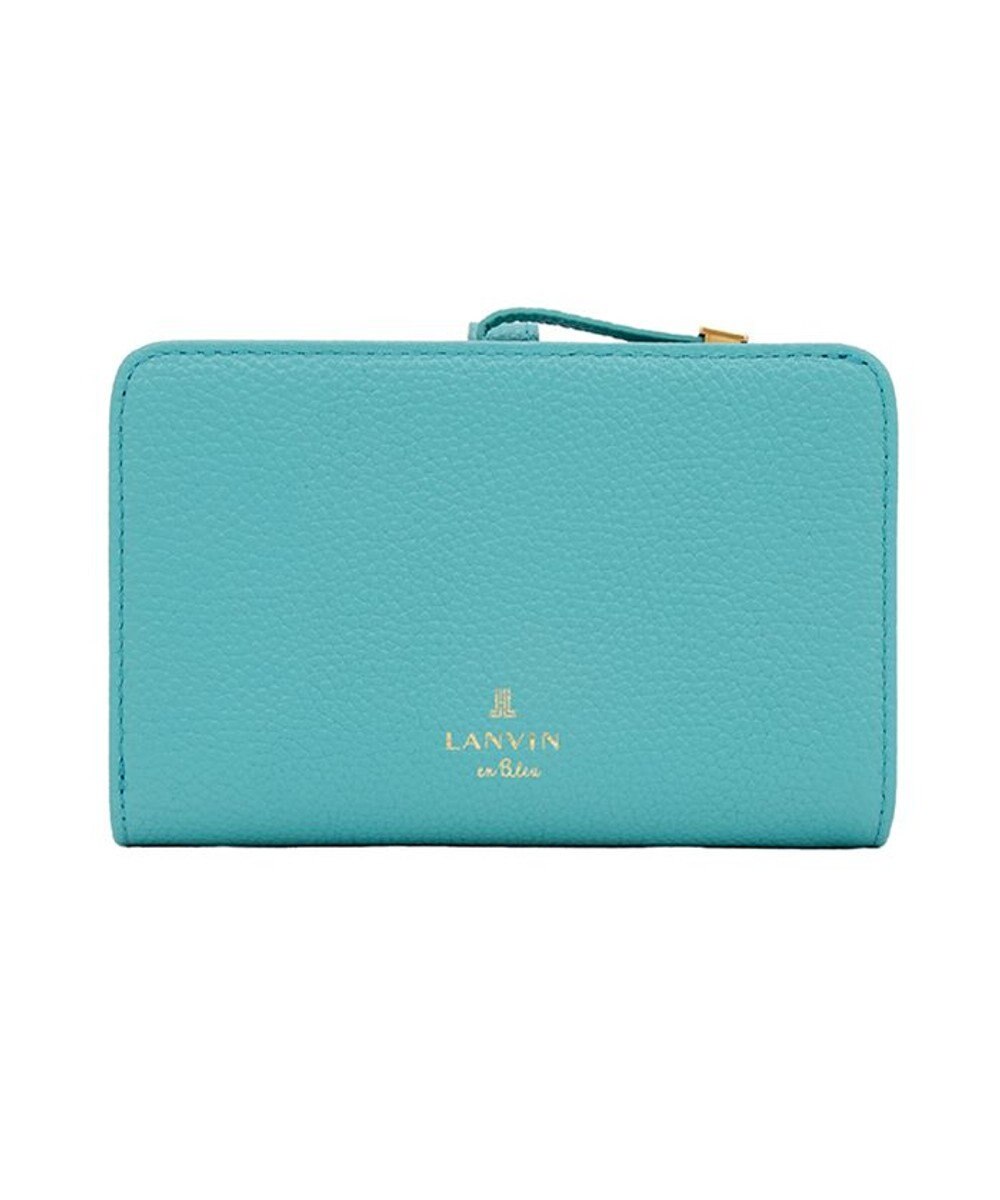 LANVIN en Bleu リュバン 二つ折り財布 