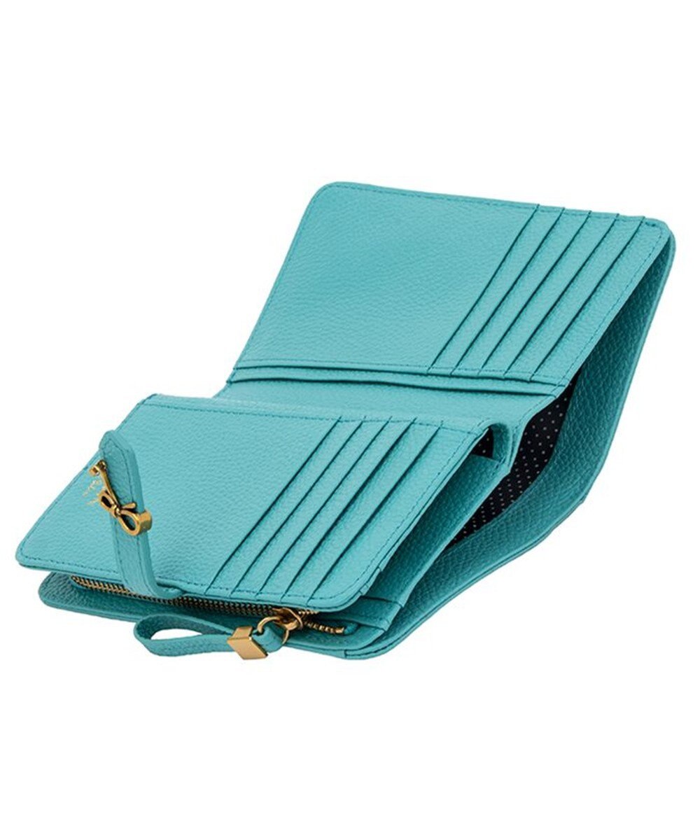 LANVIN en Bleu リュバン 二つ折り財布 