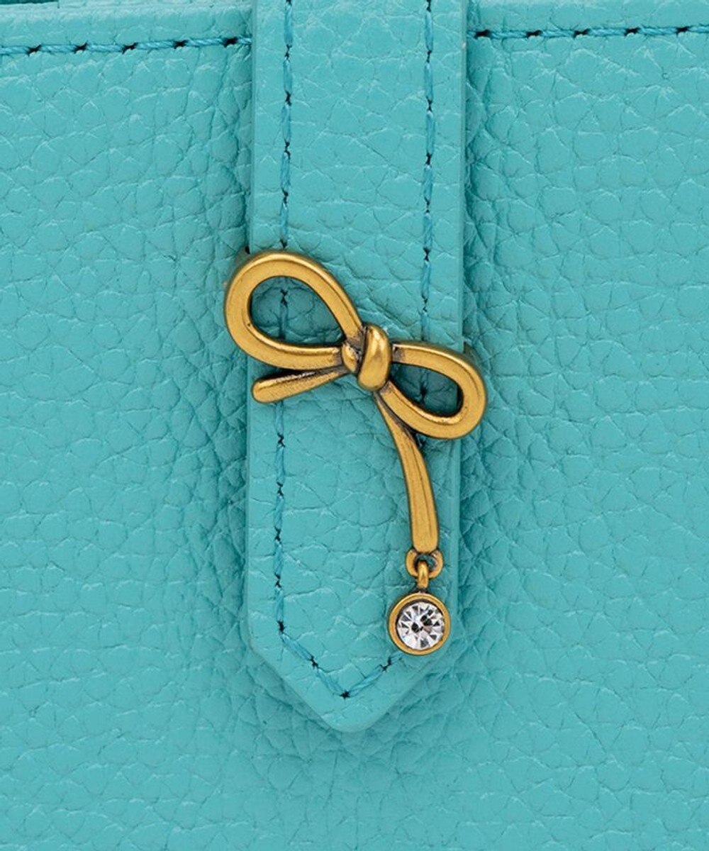 LANVIN en Bleu リュバン 二つ折り財布 