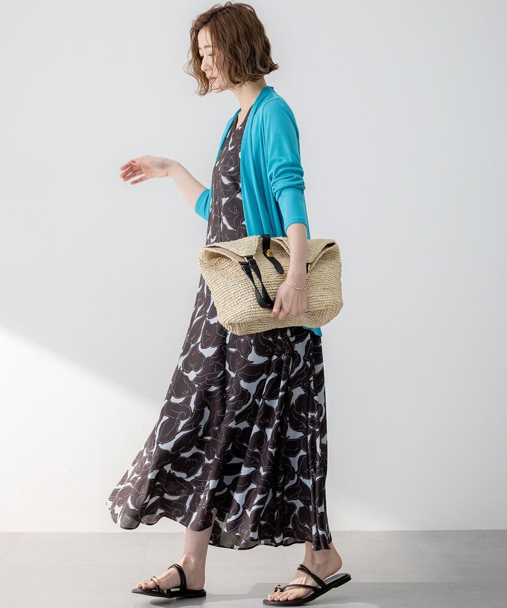 23区 S 【新色追加/UVケア/接触冷感】マルチ機能 シアー ショート カーディガン 