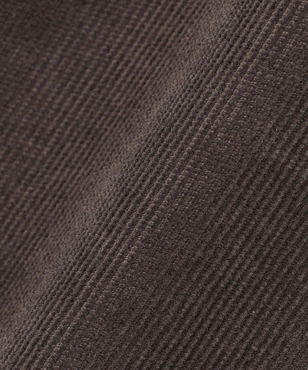 23区 【SLOW】ストレッチ コーデュロイ ストレート フレア パンツ 