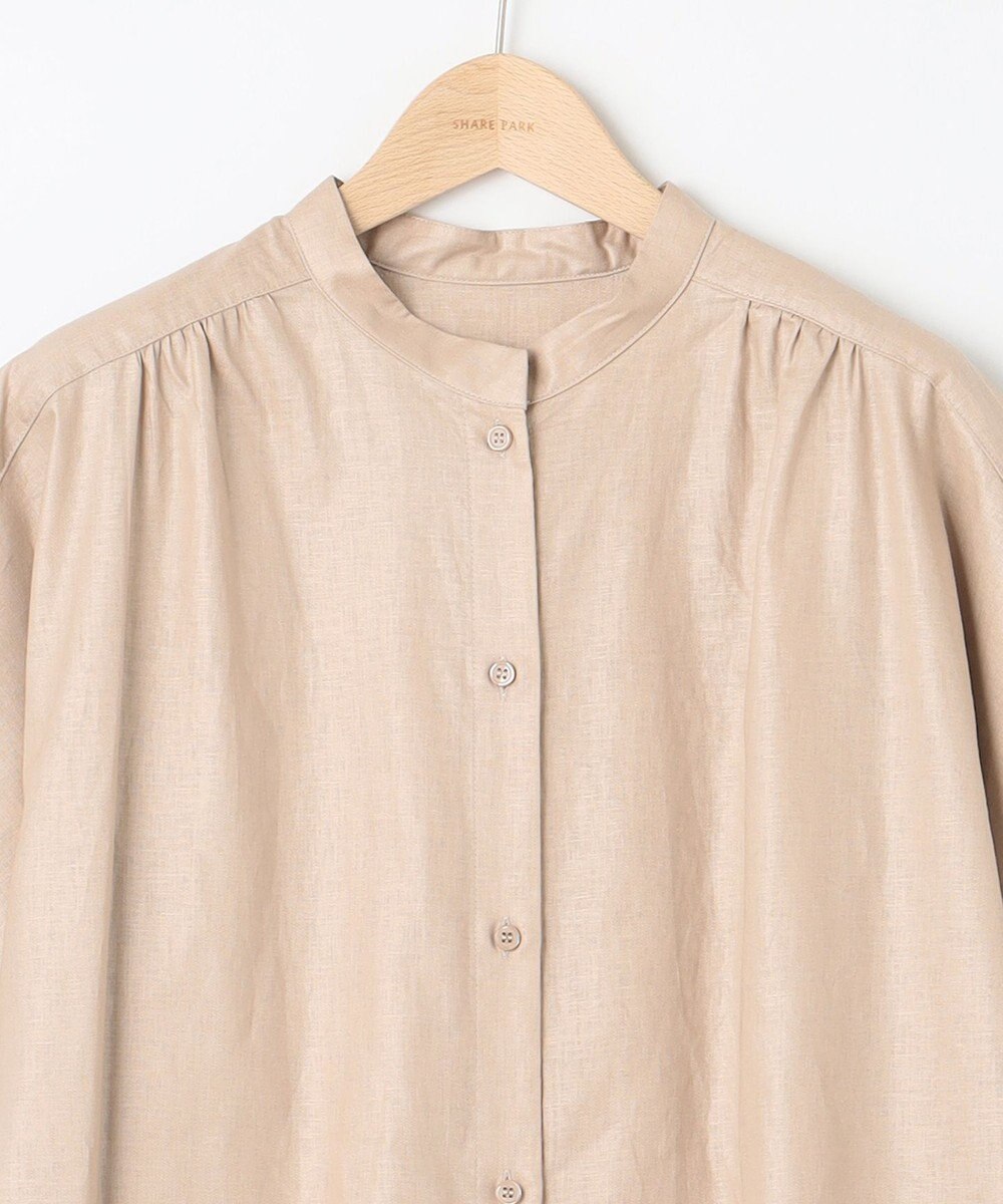 SHARE PARK LADIES フレンチスリーブガウンワンピース 