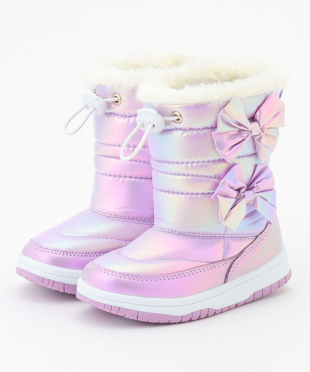 ANY KIDS リボンスノーブーツ 