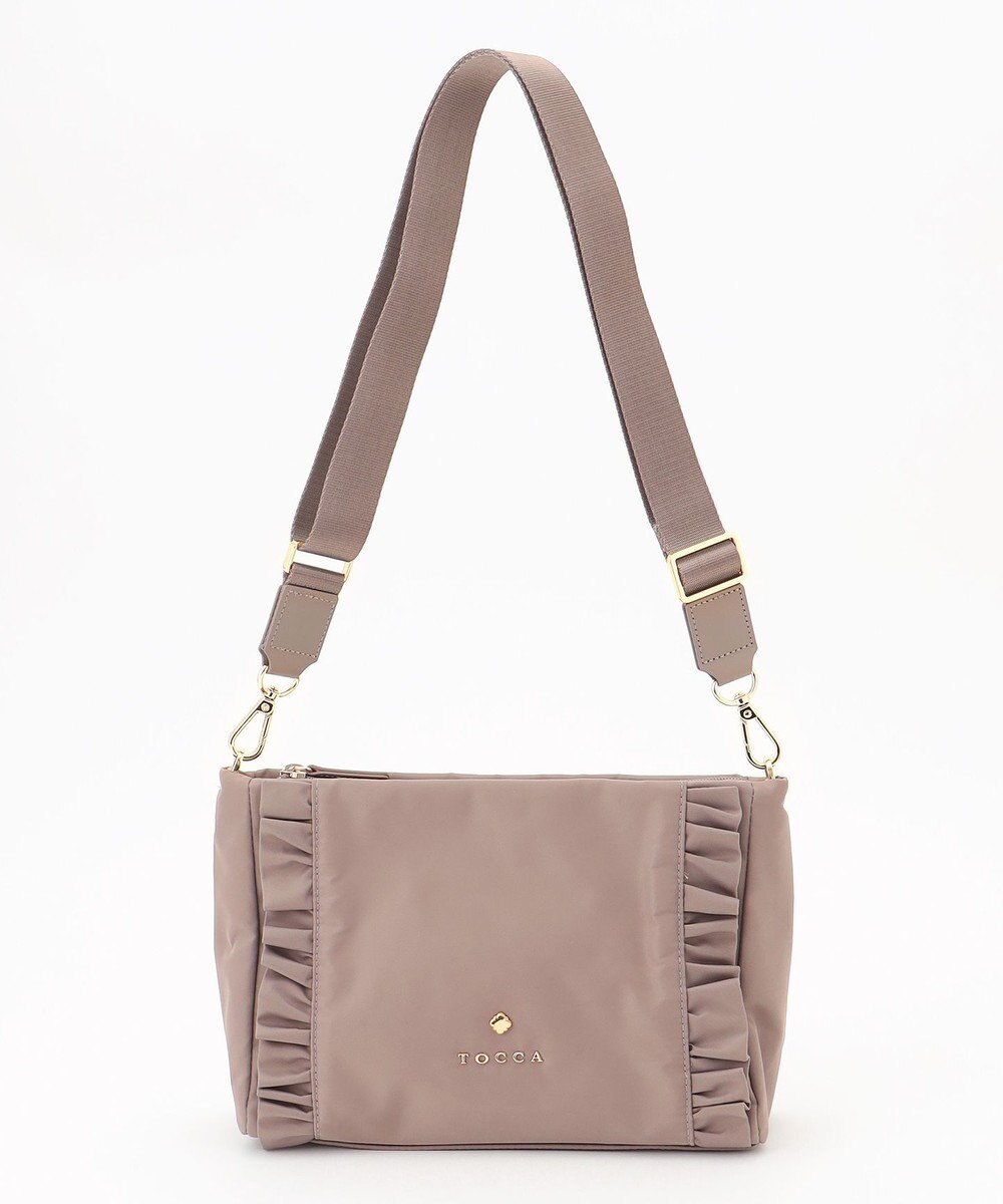 TOCCA 【撥水】TRIM WAVES POCHETTE ポシェットバッグ 