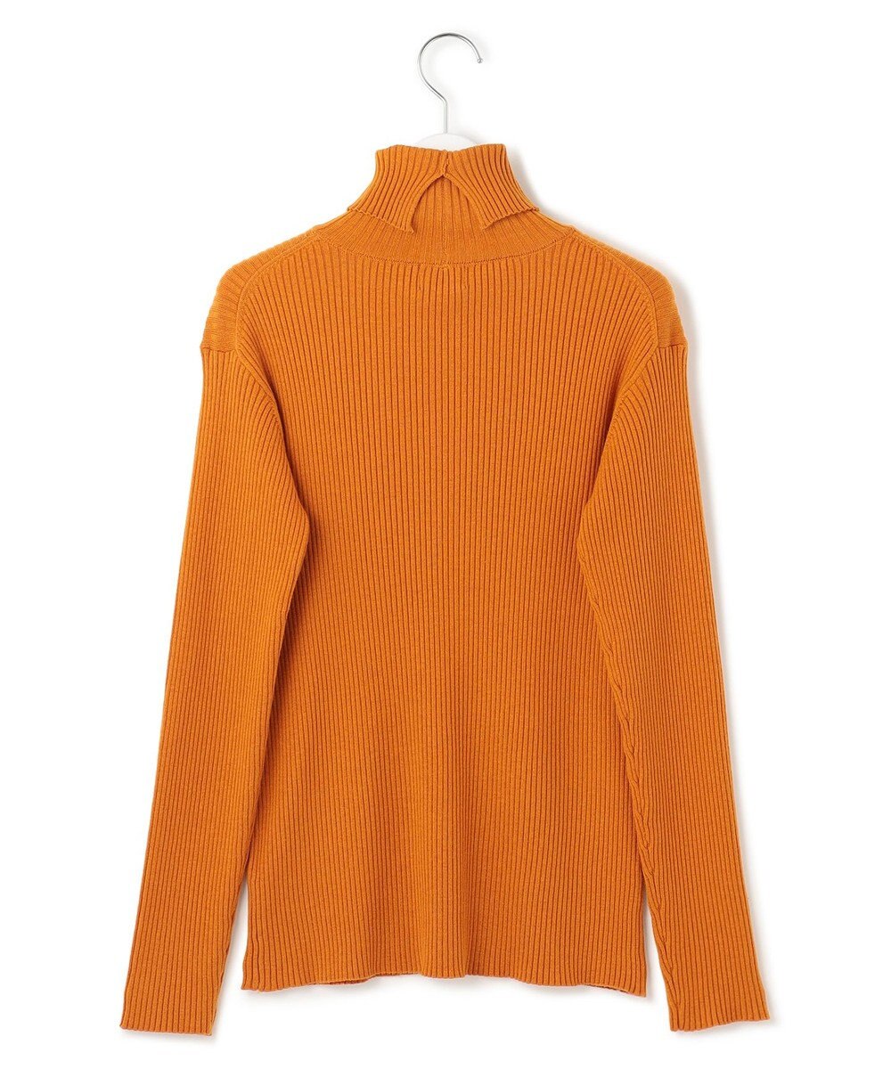 J.PRESS YORK STREET 【WOMEN】ANTI PILLING WOOL リブタートルニット 