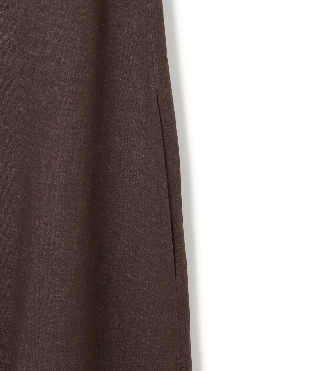 UNFILO L リネンレーヨン ノースリーブワンピース 