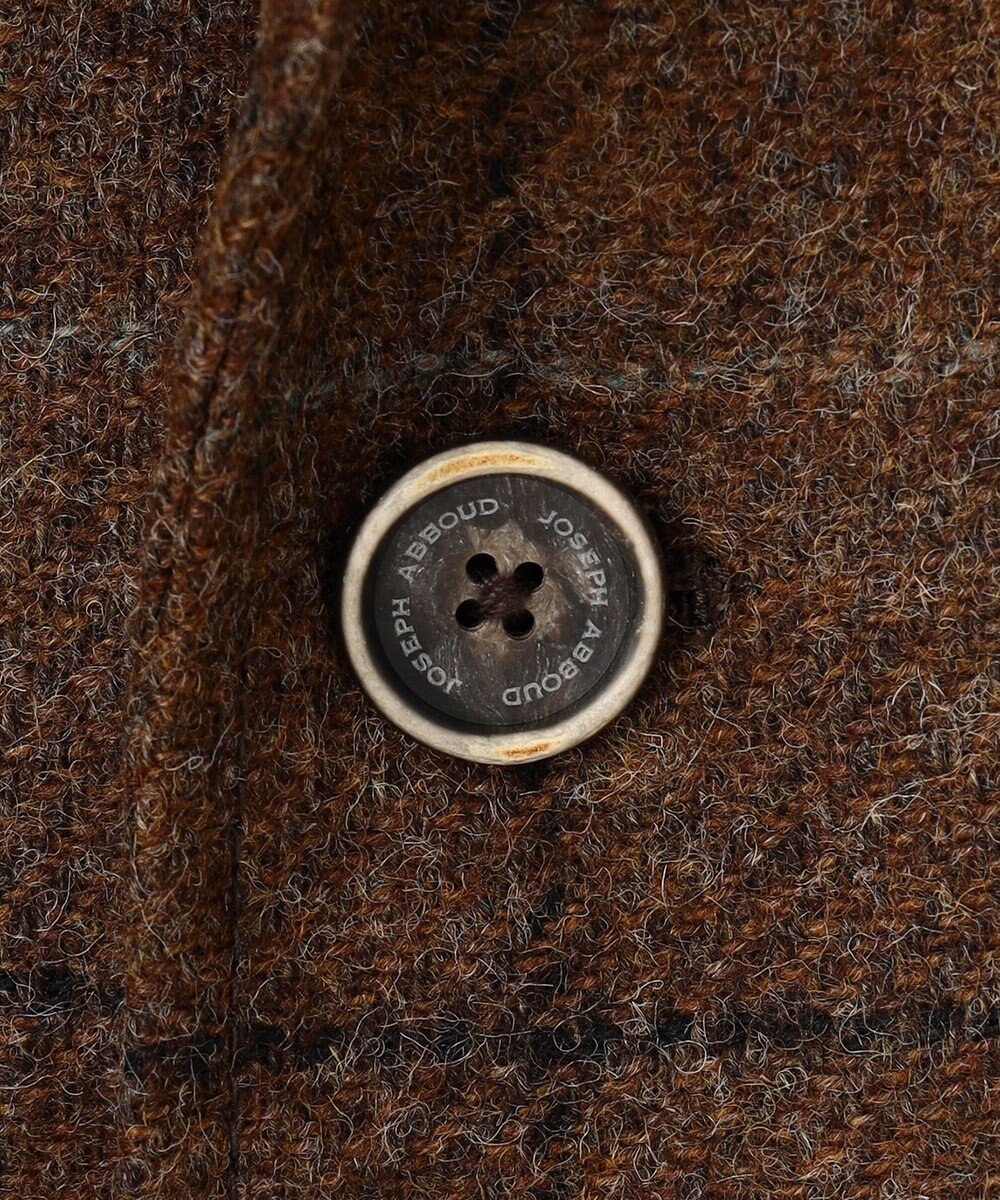 JOSEPH ABBOUD 【ツィード/UKファブリック】 ツイード　ウィンドーベン ジャケット 