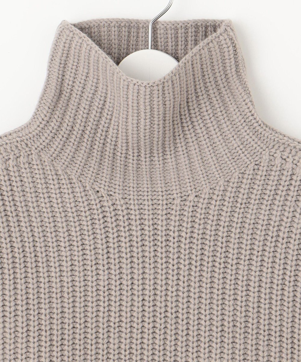 自由区 【洗える】ウールブレンドバルキー ネックウォーマー 