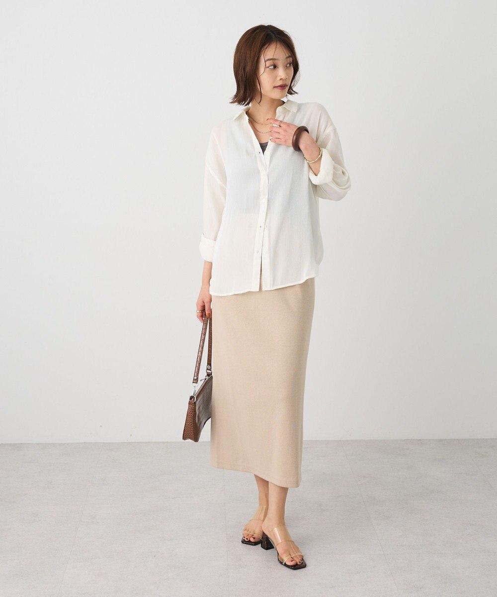 CRAFT STANDARD BOUTIQUE オーガンジーブラウス 