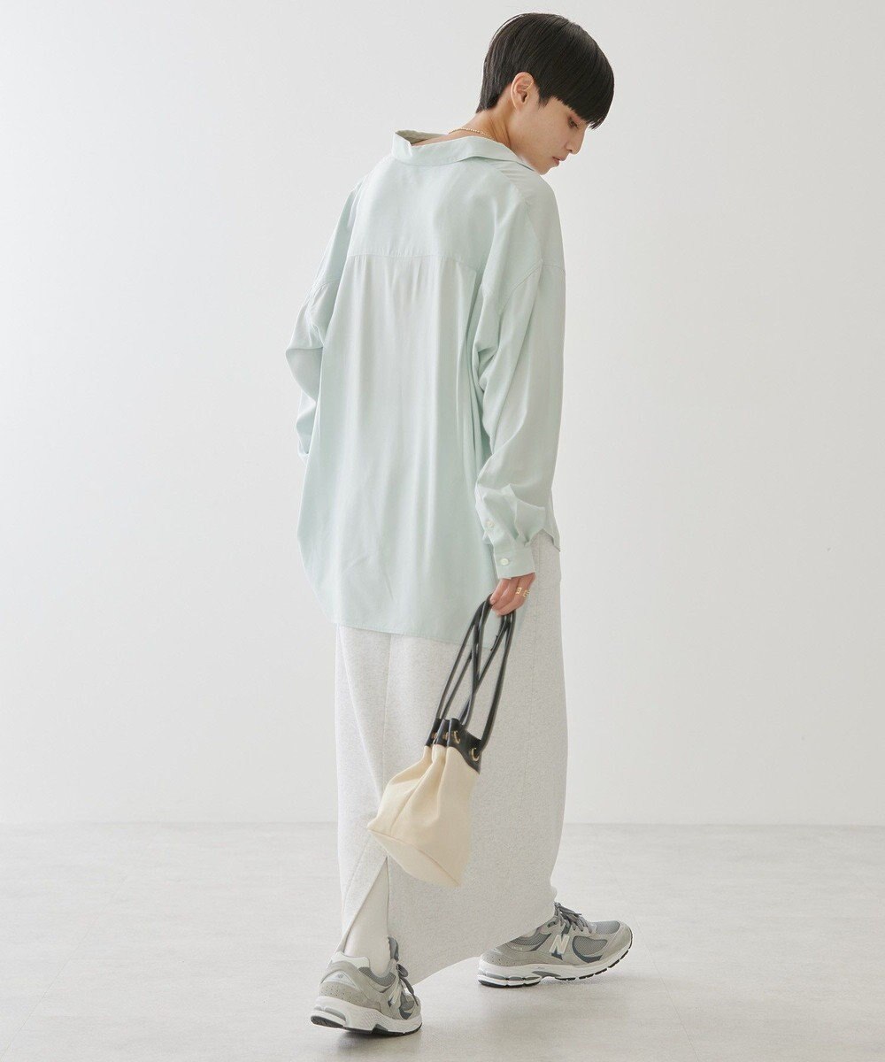 AMERICAN HOLIC サラックールバックタックシャツ 