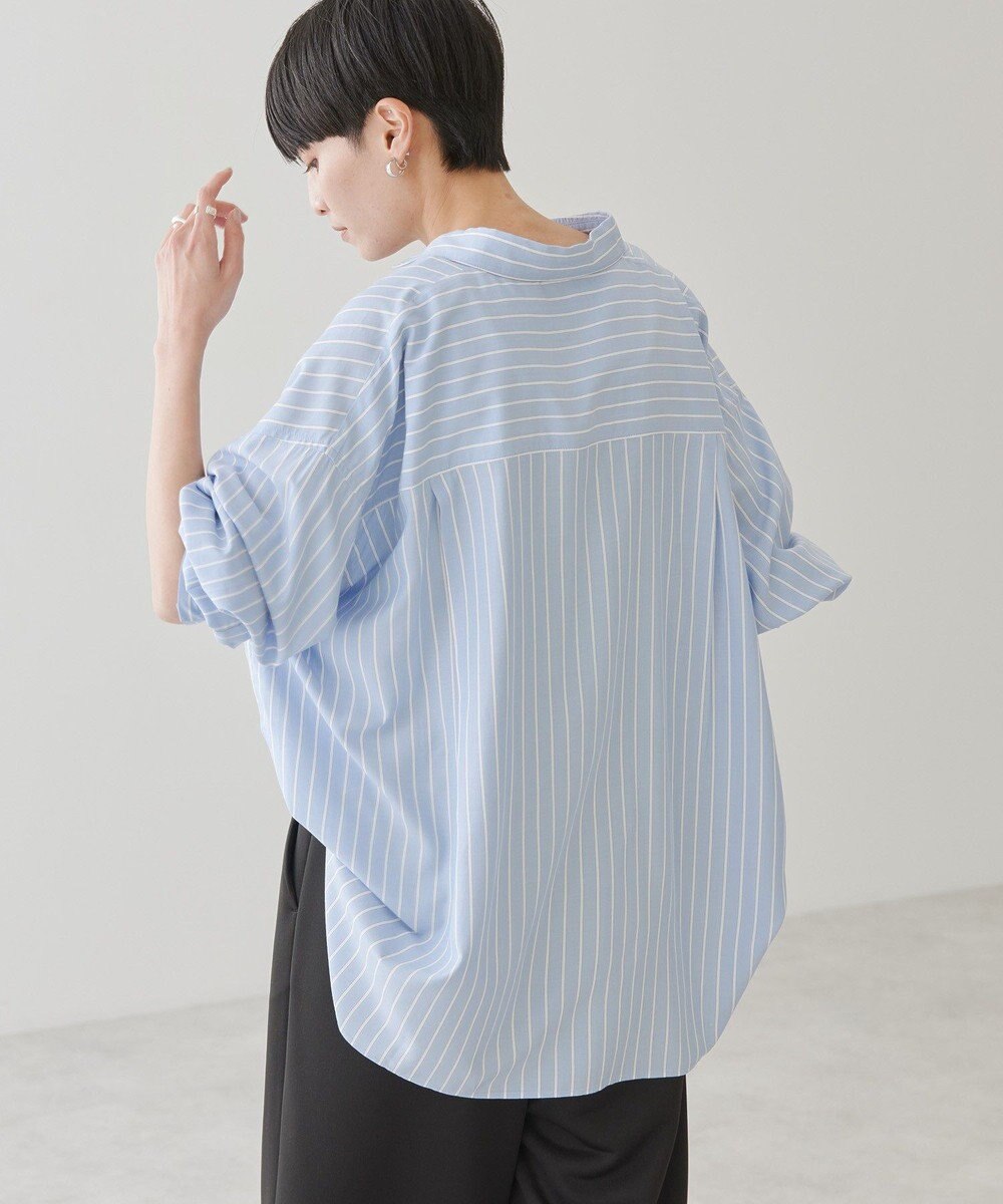 AMERICAN HOLIC サラックールバックタックシャツ 