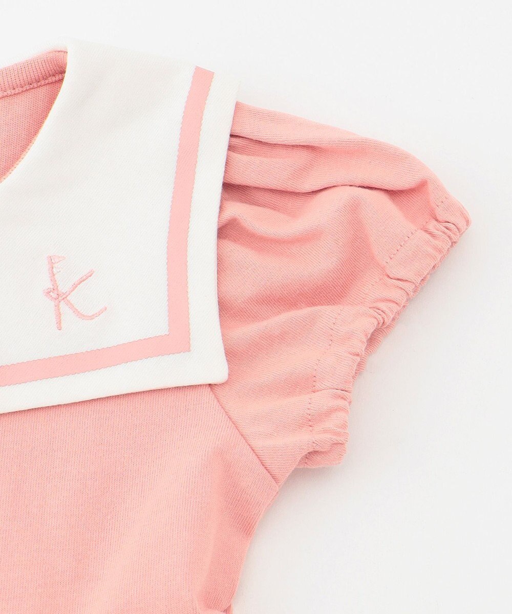 組曲 KIDS 【80-90cm】セーラーボーダー ワンピース 