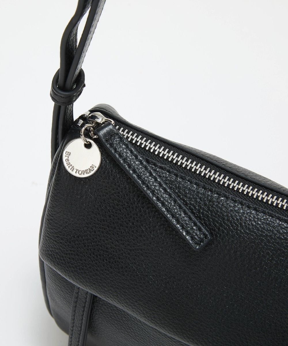 TOPKAPI 【Breath TOPKAPI】SUPPLE サプル シボレザー スワローマチ スクエア ミニ ショルダーバッグ 