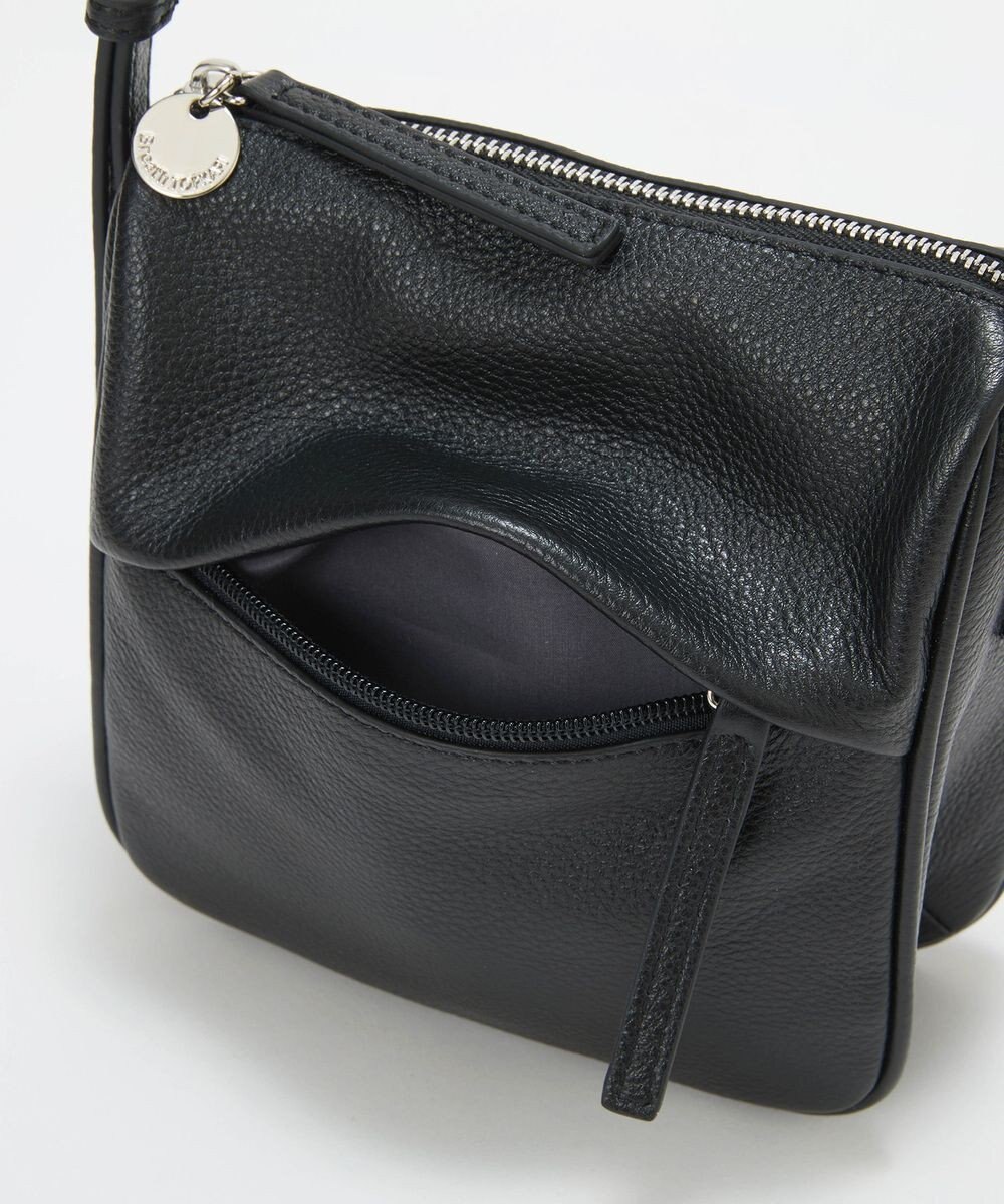 TOPKAPI 【Breath TOPKAPI】SUPPLE サプル シボレザー スワローマチ スクエア ミニ ショルダーバッグ 