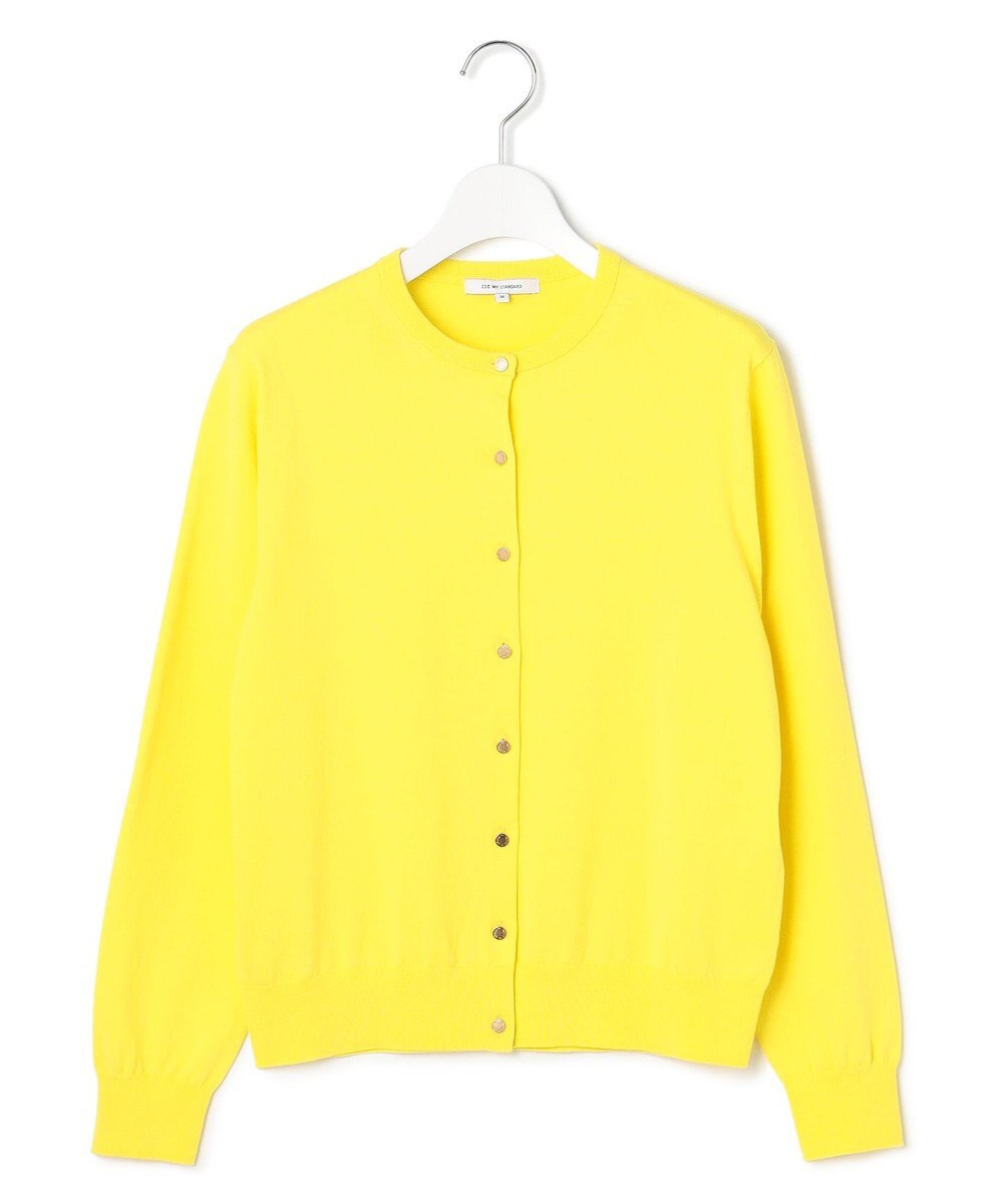 23区 【Oggi6月号掲載/洗える】プレミアムビオコットン カーディガン 