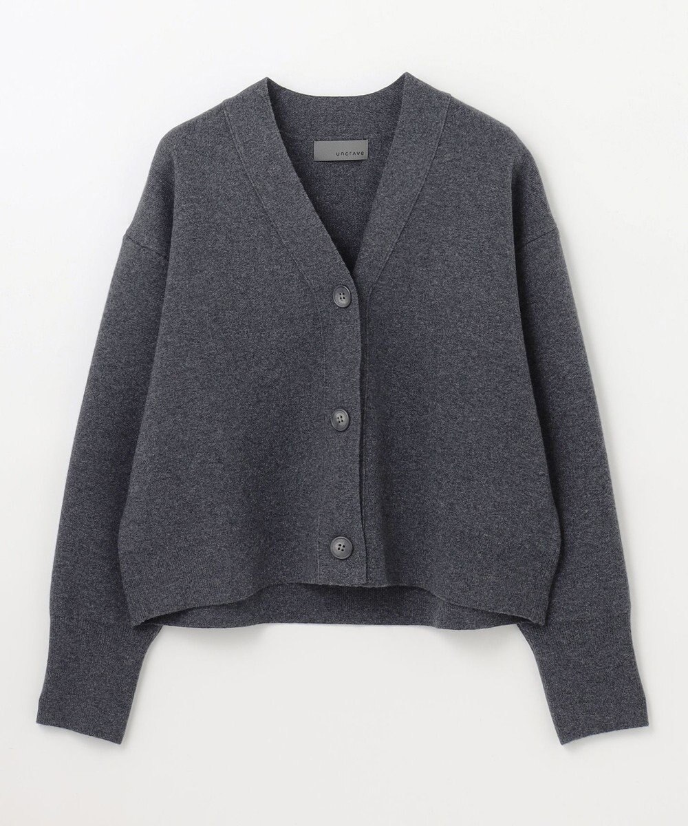 uncrave 【選べるレングス】ウールナイロン ジャガード ニット カーディガン（uncrave STANDARD） 
