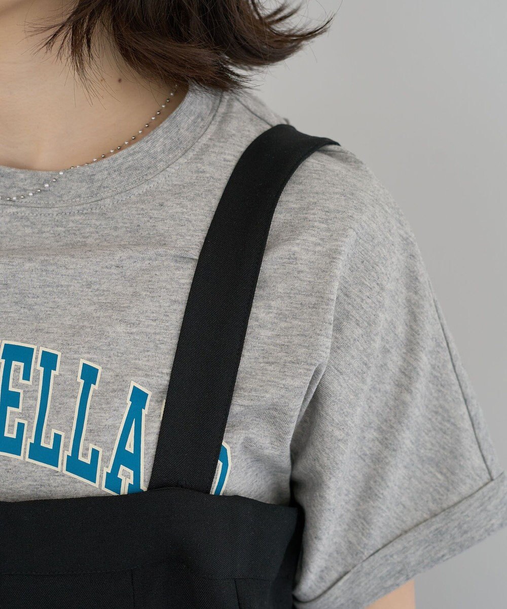 Green Parks マルチＷＡＹフロントｚｉｐサロペットスカート 