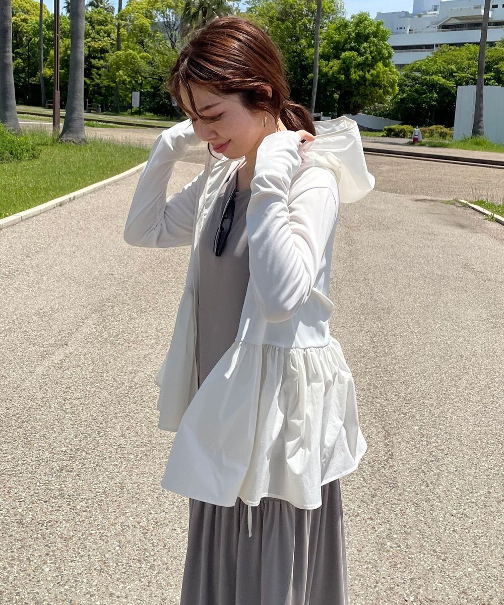 UNFILO ペプラムフーディラッシュガード[2024年版] 