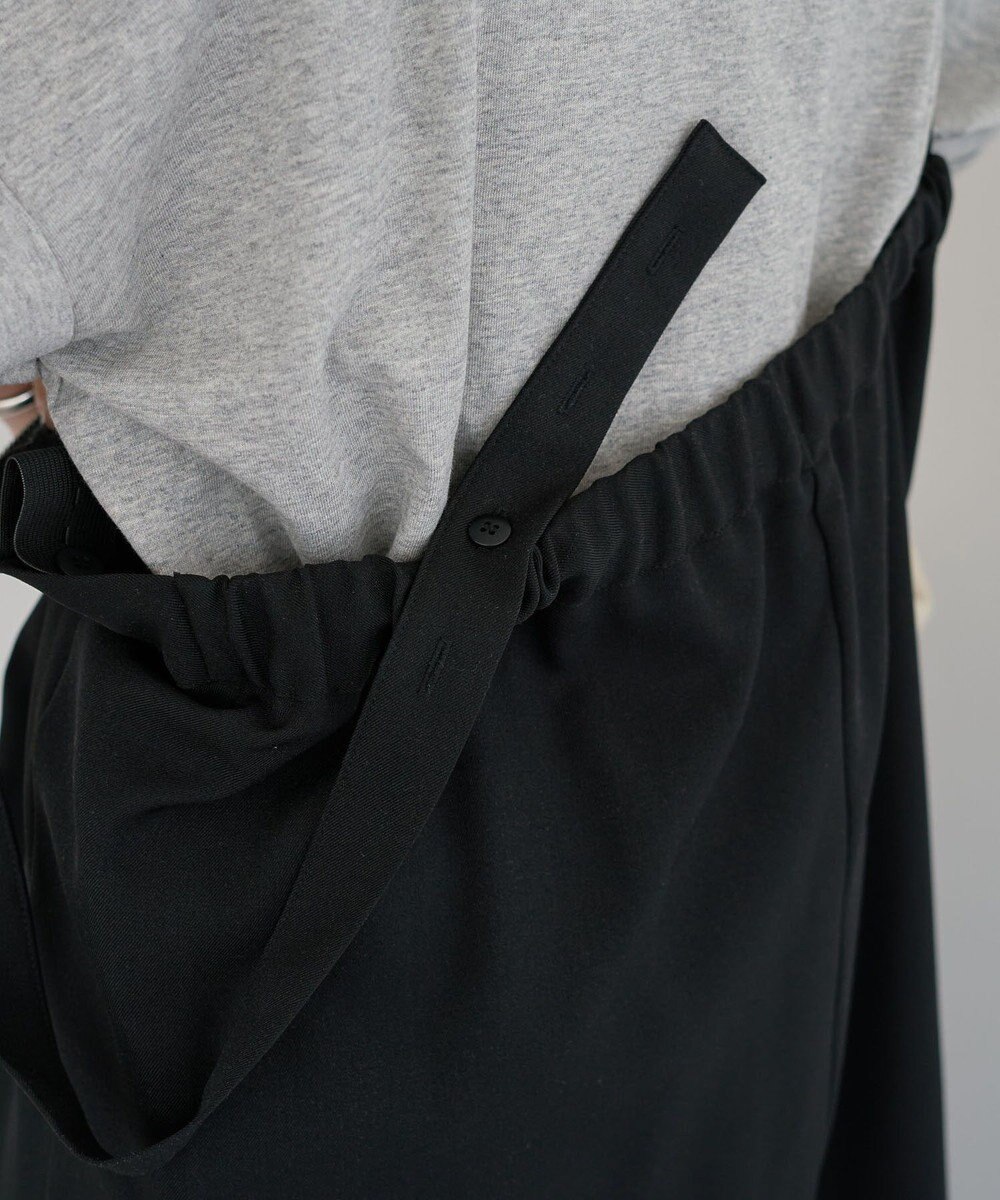 Green Parks マルチＷＡＹフロントｚｉｐサロペットスカート 