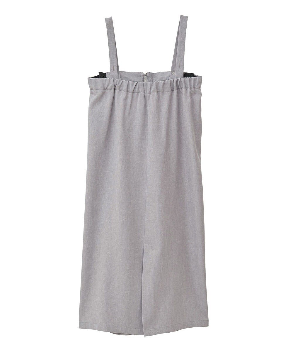 Green Parks マルチＷＡＹフロントｚｉｐサロペットスカート 