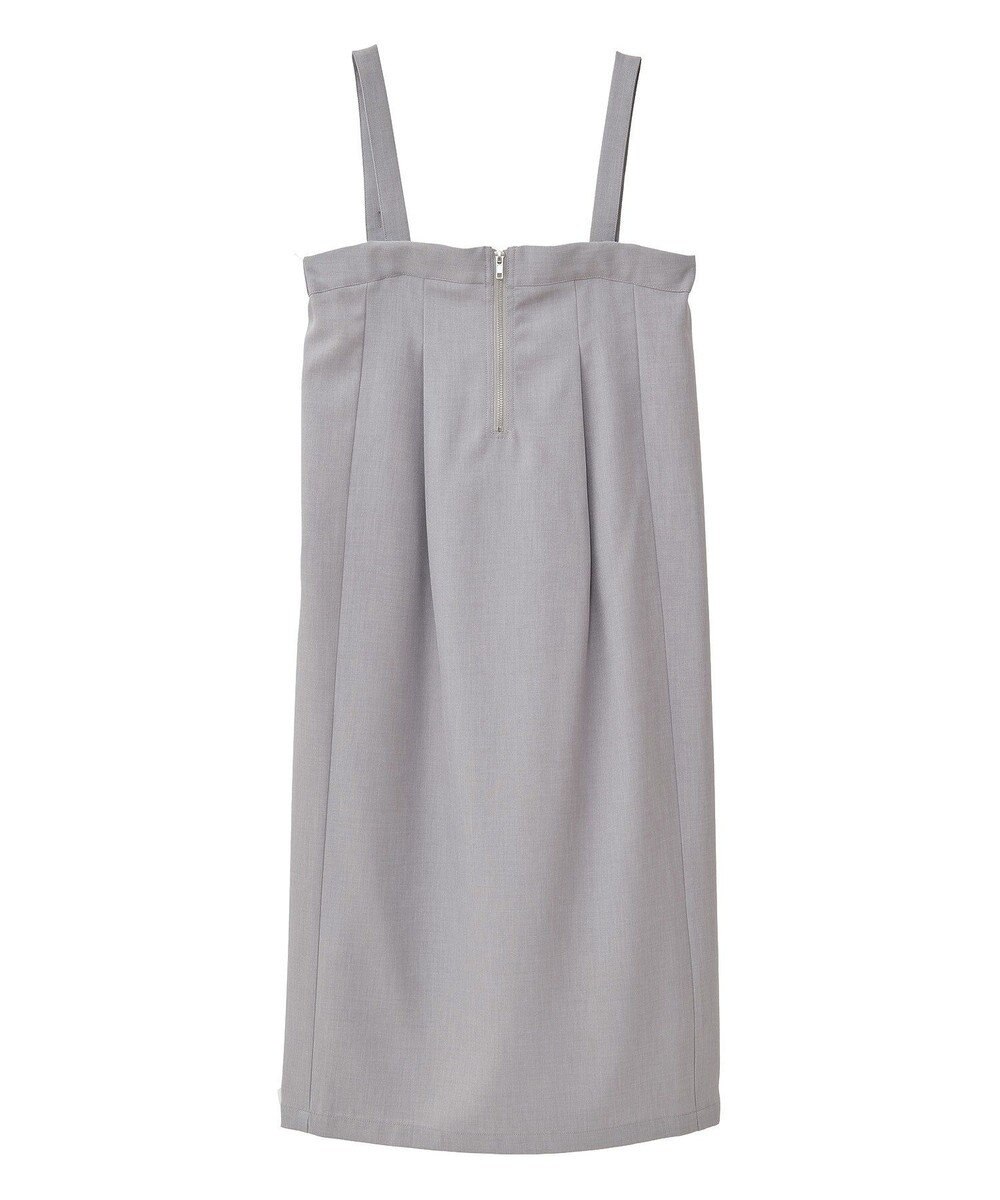 Green Parks マルチＷＡＹフロントｚｉｐサロペットスカート 