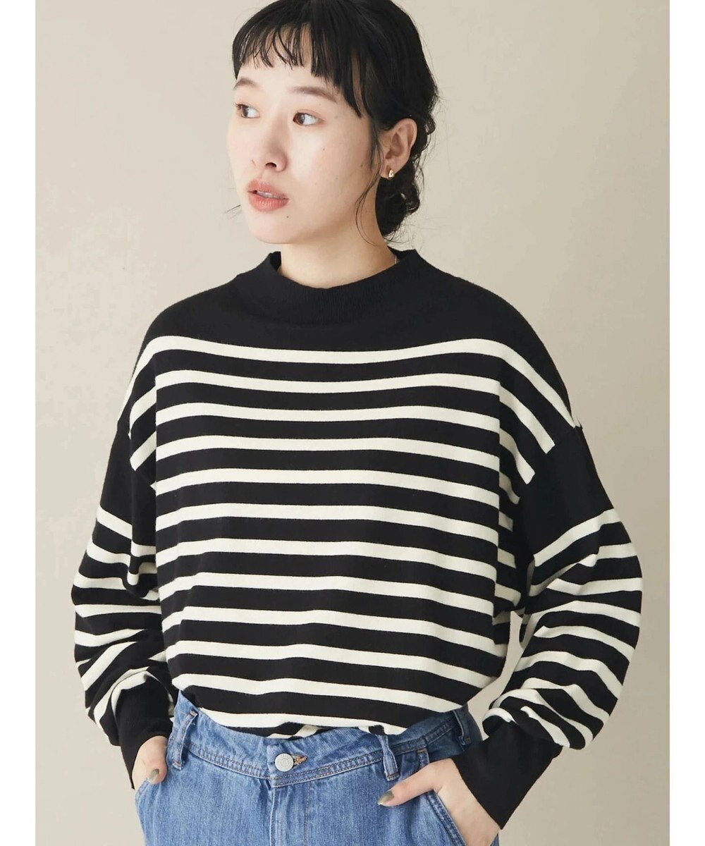 CRAFT STANDARD BOUTIQUE とてもちボーダーニットプルオーバー 