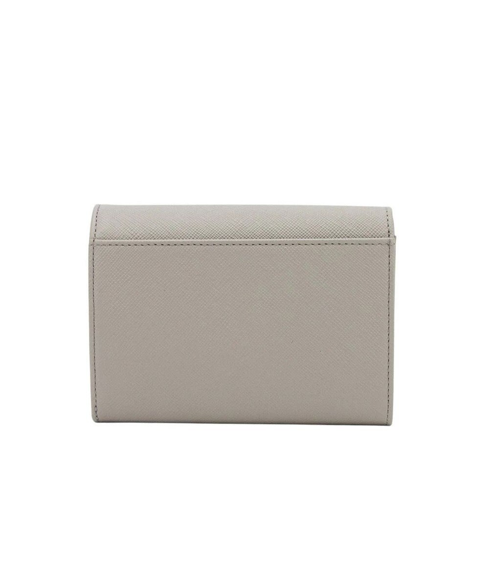 LANVIN en Bleu リュクサンブールカラー 二つ折り被せ財布 