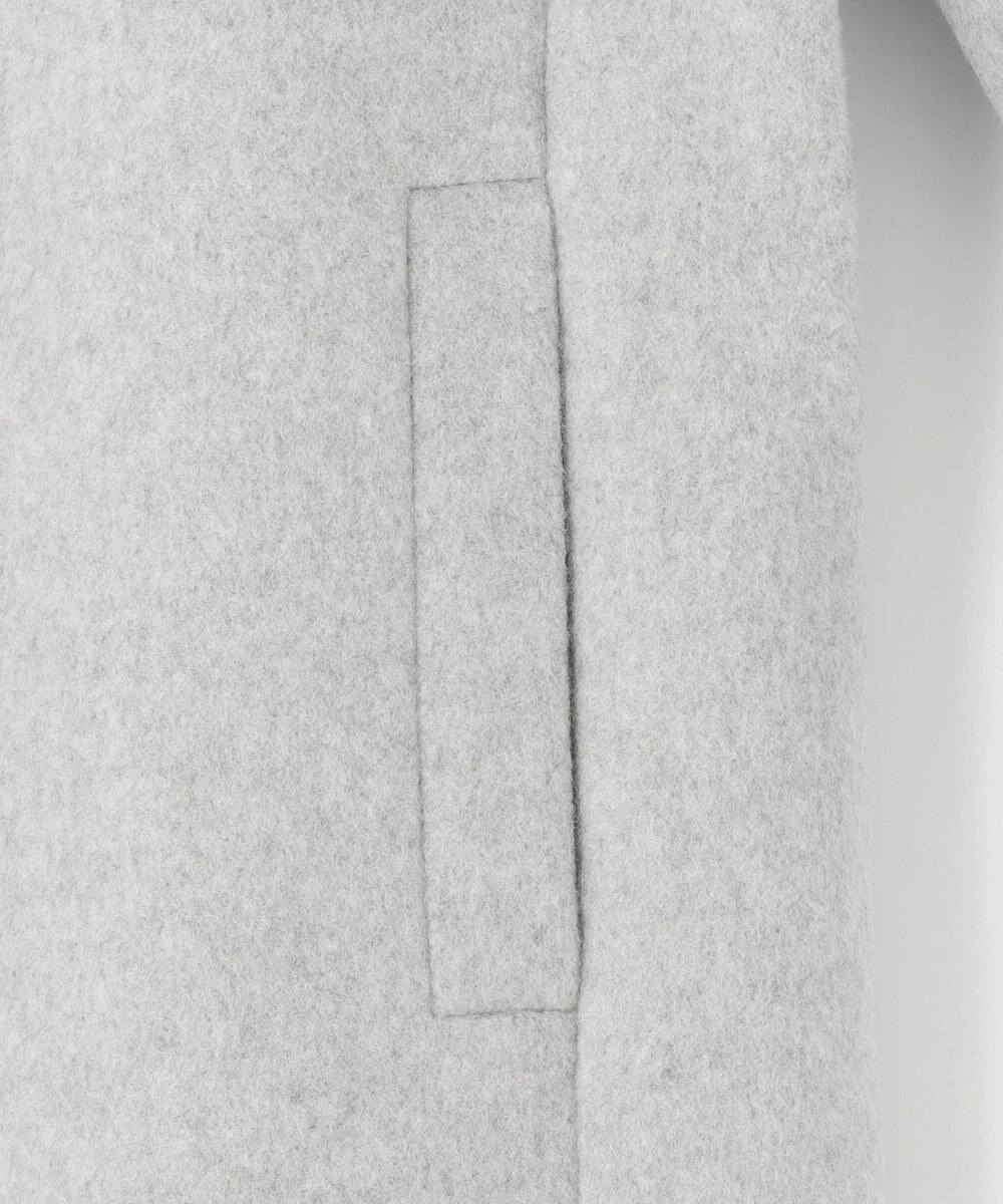 J.PRESS LADIES L ショートビーバー ボトルネック コート 