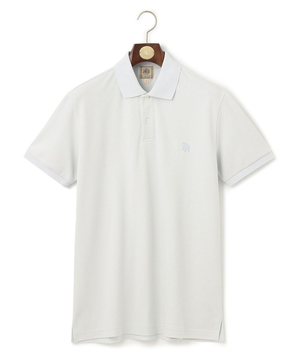 J.PRESS MEN 【大人気】アメリカンコットン鹿の子 バックブルポロシャツ 